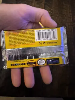 Pokemon Base Set Black Triangle Error Pack Charizard Art Sealed Booster 20.92g - Image 4