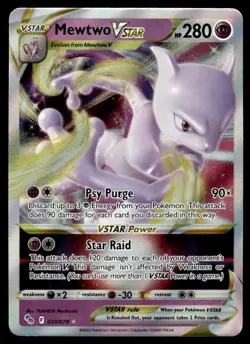 Pokemon TCG Mewtwo VSTAR Sword & Shield - Pokemon GO #31 VSTAR/Rare Holo VSTAR - Image 1