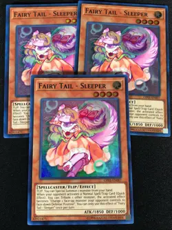Yugioh Fairy Tail Sleeper OP05-EN007 Super x3 (NM) - Image 1