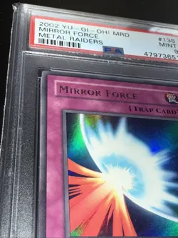 Yu-Gi-Oh! Mirror Force PSA 9 MRD-138 2002 Metal Raiders - Image 4