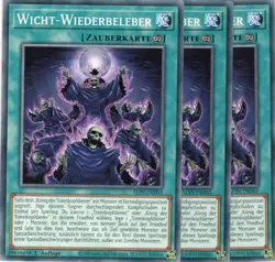 yugioh 3x Wicht-Wiederbeleber ALIN-DE065 Common 1Auflage Deutsch - Image 1