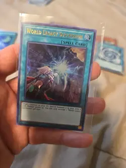 Yugioh - World Legacy Succession FLOD-EN058 1st Edition Ultra Rare LP - Image 1