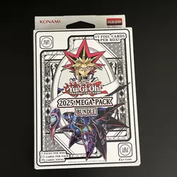Yugioh 2025 Mega-Pack Bundle Tuck Box 3-Packs Sealed 15 FOIL PER BOX - Image 1