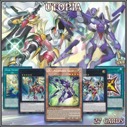 UTOPIA DECK 27 | ZS Ascebded Sage Zexal Force Ray Pegasus Entrust YuGiOh?? - Image 1