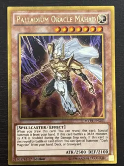 Palladium Oracle Mahad MVP1-ENG53 Gold Rare 1st Edition LP - Image 1