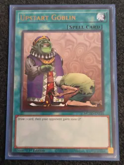 YuGiOh Upstart Goblin MGED-EN146 Rare 1st Edition - VLP - Image 1