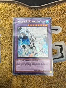 Yugioh SEALED Elemental Hero Absolute Zero BLC1-EN004 Secret Rare Limited!! - Image 1