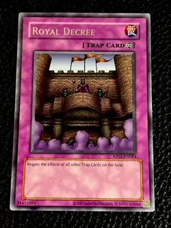 Royal Decree RP02-EN084 Yugioh Retro Ed. (New) Rare - Image 1