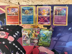 Pokemon Silver Tempest Card Lot Of 80+ Holos And Vs - Image 1