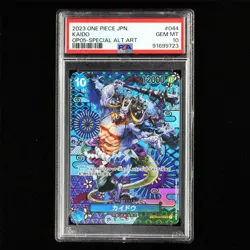 PSA GEM MT 10 2023 ONE PIECE JPN. TCG Card KAIDO - Image 1