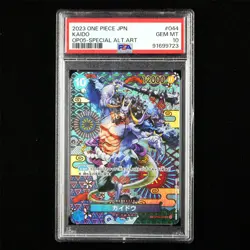 PSA GEM MT 10 2023 ONE PIECE JPN. TCG Card KAIDO - Image 2