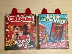 Jingle All The Way & Gremlins - Holiday Havoc Card Games Gift (Factory Sealed) - Image 1