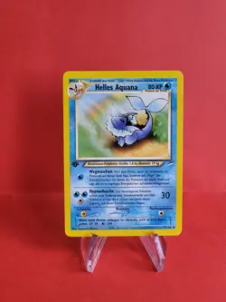 Pokemon Karte/card - Helles Aquana 52/105 1. Edition DE Neo Destiny - Near Mint - Image 1