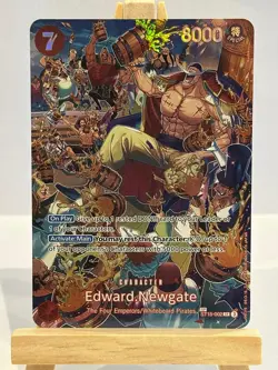 One Piece Card Game: Edward Newgate Custom Card Proxy Luffy ST15-002 - Image 1
