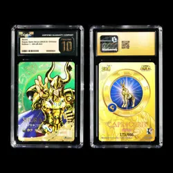 CGC PRISTINE 10 KAYOU 2023 Saint Seiya 1 CCG Card SS-UR-022 Shura 173/666 - Image 1