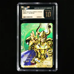 CGC PRISTINE 10 KAYOU 2023 Saint Seiya 1 CCG Card SS-UR-022 Shura 173/666 - Image 2