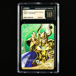 CGC PRISTINE 10 KAYOU 2023 Saint Seiya 1 CCG Card SS-UR-022 Shura 173/666 - Image 3