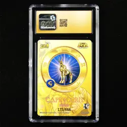 CGC PRISTINE 10 KAYOU 2023 Saint Seiya 1 CCG Card SS-UR-022 Shura 173/666 - Image 4