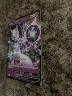 Pokemon Mewtwo v Holo Ultra Rare TCG Card 030/078 Pokemon Go Full Art - Image 4