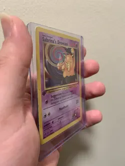 Sabrina's Drowzee 92/132 Common 1st Edition Gym Heroes Pokemon Card - Image 2