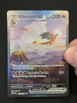 Charizard Evolution 151 Series All 3 Pokemon Cards Near Mint Condition - Image 3