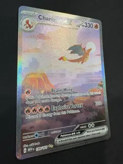 Charizard Evolution 151 Series All 3 Pokemon Cards Near Mint Condition - Image 4