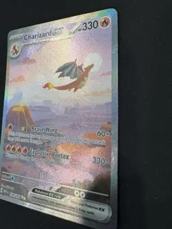 Charizard Evolution 151 Series All 3 Pokemon Cards Near Mint Condition - Image 5