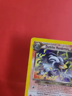 Pokemon Karte/card - Dunkles Hundemon 7/105 - Neo Destiny Holo - Light Played - Image 2