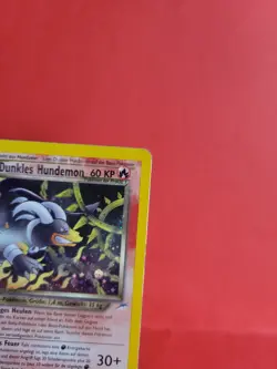 Pokemon Karte/card - Dunkles Hundemon 7/105 - Neo Destiny Holo - Light Played - Image 3