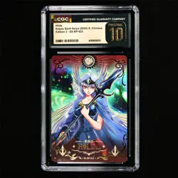 CGC PRISTINE 10 KAYOU 2024 Saint Seiya 3 CCG Card SS-BP-022 Hilda - Image 1