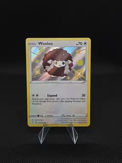 Wooloo SV103/SV122 Shining Fates: Shiny Vault Holo Pokemon Card Tcg - Image 1