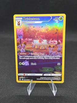 Kricketune GG02/GG70 Crown Zenith: Galarian Gallery Holo Pokemon TCG Card - Image 1
