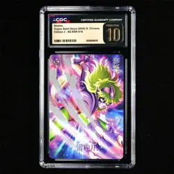 CGC PRISTINE 10 KAYOU 2024 Saint Seiya 3 CCG Card SS-BSR-018 Shaina 256/599 - Image 1