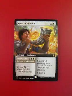1x Horn of Valhalla | Extended Art | Battle for Baldur's Gate | MTG Magic Cards - Image 3