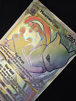 Pokemon Mewtwo VSTAR Full Art Rainbow Secret Rare Card 79/78 - Image 3