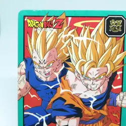 510 Goku & Vegeta Dragon Ball Z Dragon Ball Super Battle Card BANDAI Japan - Image 2