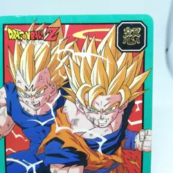 510 Goku & Vegeta Dragon Ball Z Dragon Ball Super Battle Card BANDAI Japan - Image 3