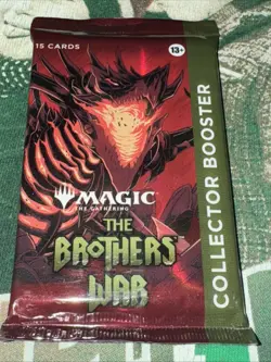 Mtg The Brothers War Collector Booster Pack new sealed - Image 1