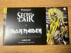 Secret Lair Rainbow Foil Edition Iron Maiden Album Art Sealed - Image 1