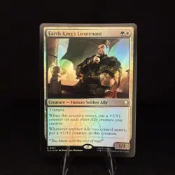 Earth King's Lieutenant 217 Avatar The Last Airbender Magic the Gathering 000617 - Image 1