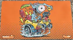Magic MTG MagicCon Chicago Exclusive Playmat FBLTHP Hotrod - Image 1