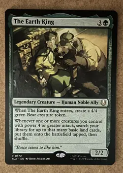 The Earth King - Avatar: The Last Airbender TLA - NM MTG - Image 1