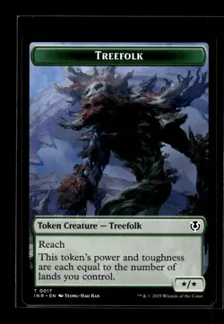 TREEFOLK // EMBLEM - WRENN AND SEVEN Innistrad Remastered #17//27 INR(NM+)(MTG) - Image 1