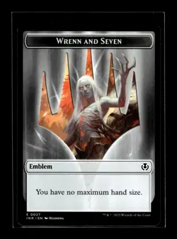 TREEFOLK // EMBLEM - WRENN AND SEVEN Innistrad Remastered #17//27 INR(NM+)(MTG) - Image 2