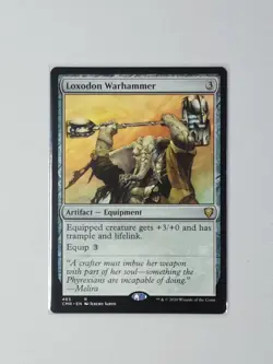 Magic The Gathering: Loxodon Warhammer Commander Legends Regular NM [MTG] - Image 1