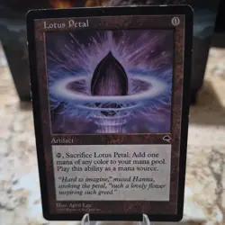 Lotus Petal | Magic Tempest | Ungraded | Lightly Played | Magic The Gathering - Image 2