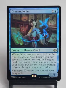 Magic the Gathering - Tarkir: Dragonstorm - Dragonologist - FOIL - Image 1