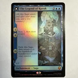 MTG TLA 061 The Legend of Kuruk NM EN FOIL - Image 1