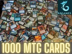 1000+ MAGIC THE GATHERING MTG BULK LOT INSTANT COLLECTION WITH RARES AND FOILS! - Image 1
