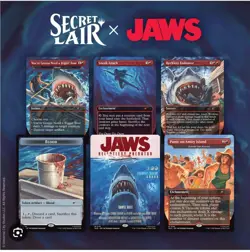 Secret Lair x Jaws: Terror of Amity Island - Rainbow Foil Edition (SLD) - Image 1